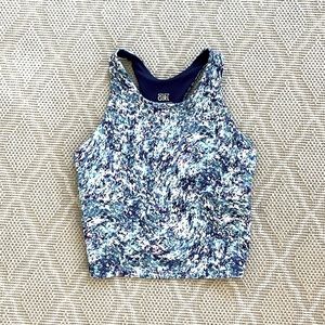 Athleta blue top